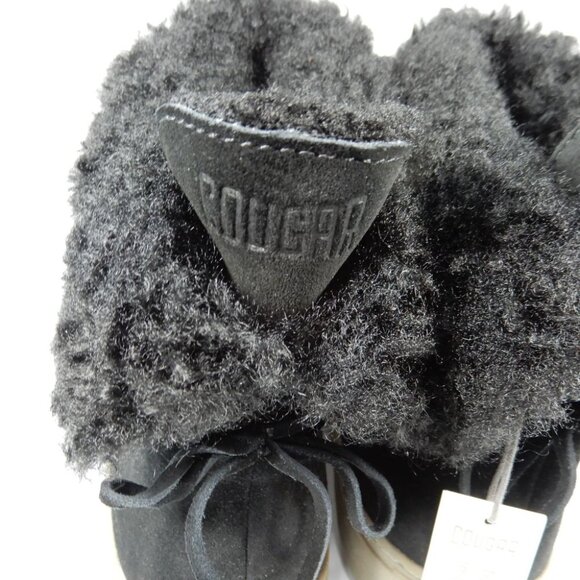 Cougar Devon Waterproof Pull On Booties Boots Size 8 Black Suede Cozy Lined NEW - Picture 6 of 10